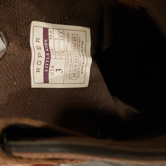 Roper embroidered Boots Like New - Picture 3 of 4